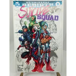 Suicide Squad #1 DC Universe Rebirth Jim Lee Convention Varient Cover NM 2016